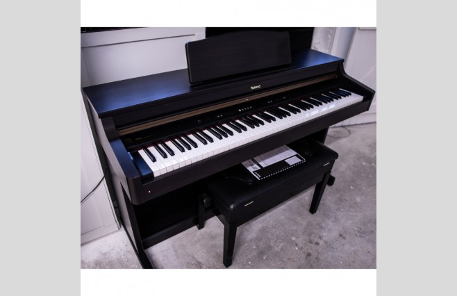 Roland HP103e Satin Rosewood Used Digital Piano Trade Price Bargain (SN:ZU74663) - Image 4